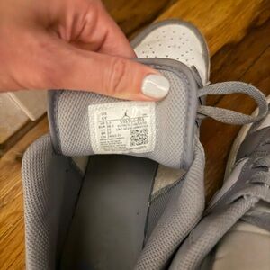 Two pairs of Nike dunks